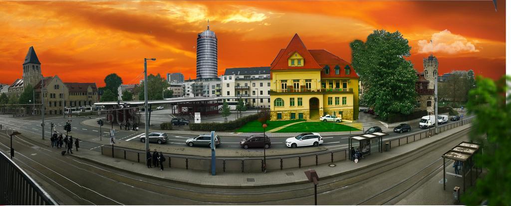 Cityhotel Jena Am Paradies Kültér fotó